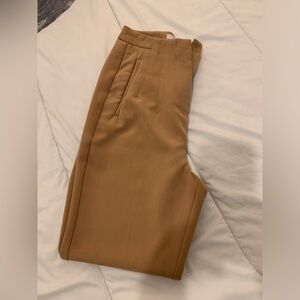 High Rise Ankle Trouser Pants